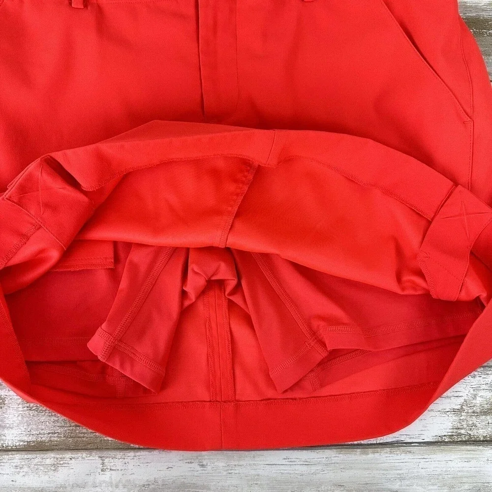 Polo by Ralph Lauren Bright Red Women’s Golf Skort - Picture 6 of 13